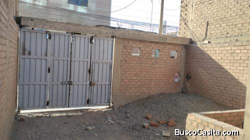 alquiler terreno 148 mts2 cercado material noble