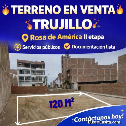 Terreno Av. Metropolitana – Rosas de América II en Venta