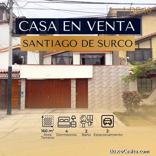 Venta de Casa frente al Parque Salvavidas cerca a Loma Amarilla | Surco