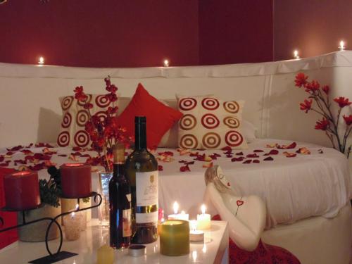 Habitación romántica para noche especial
