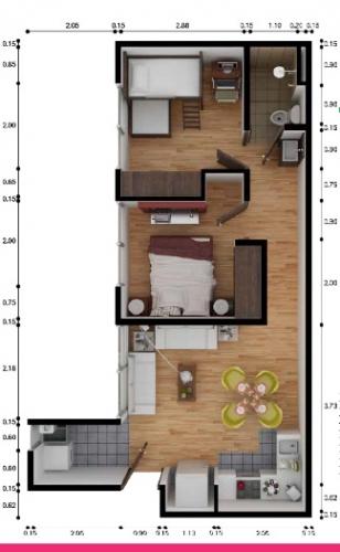 Departamento en pre venta Col. Doctores sobre Eje Central