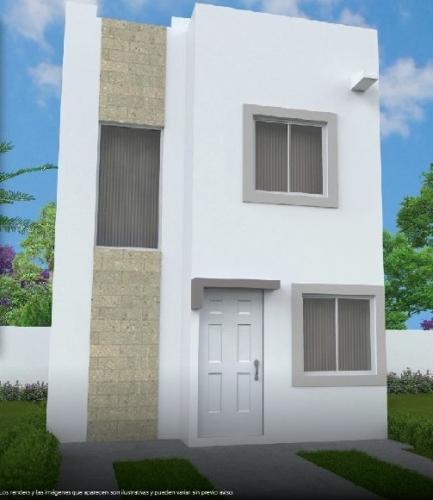 CASA MODELO RHODA DE 2 NIVELES, 2 RECÁMARAS, 1.5 BAÑOS.