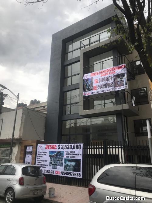 Departamentos Nuevos en Venta, Colonia Anahuac, Miguel Hidalgo, Gran Plusvalia