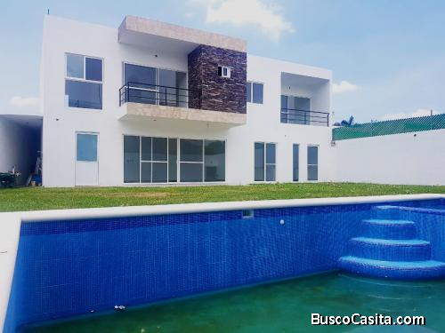 ESTRENA HERMOSA CASA DENTRO DEL FRACCIONAMIENTO REAL DE OAXTEPEC 