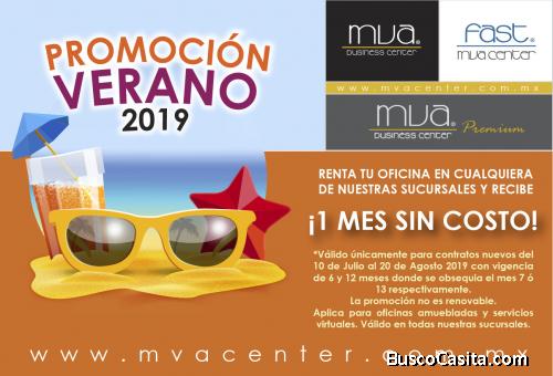 Renta en MVA CDMX y llevate gratis 1 mes 