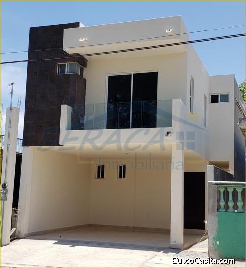 VENTA DE CASA NUEVA COL. PRIMERO DE MAYO, CD MADERO
