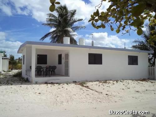 LINDA CASA EN LA PLAYA DE CHELEM