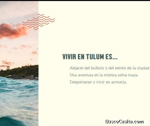 Lotes Residenciales y para Desarrollos en Tulum.