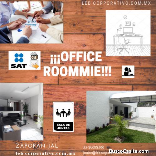 RENTA AHORA UNA OFICINA AMUEBLADA 50% DE DESCUENTO