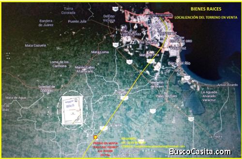 TERRENO EXCELENTE EN AUTOPISTA VERACRUZ - CÓRDOBA  km 70 + 000