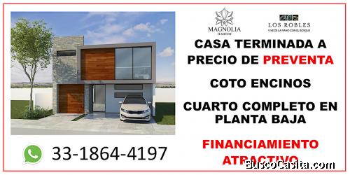 PARA ESCRITURAR CON COCINA EQUIPADA+CUARTO CON BAÑO EN PLANTA BAJA-RESIDENCIAL LOS ROBLES-ZAPOPAN