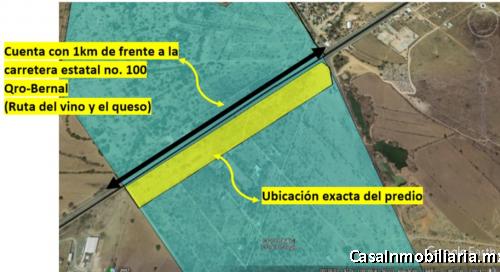 6 hectáreas OPORTUNIDAD $350XM2 PLUSVALÍA 35% factibilidad desarrollo de comercio y servicios