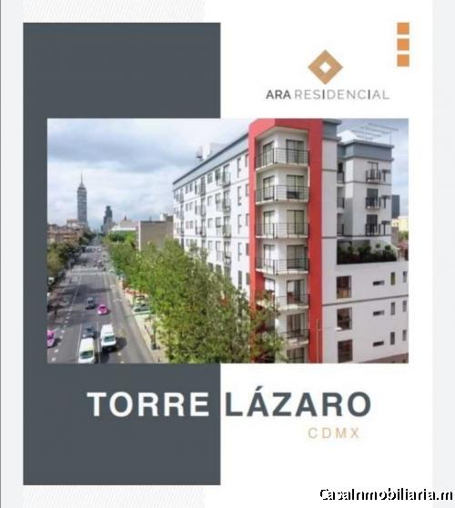 Se venden Bonitos y centricos departamentos en la Ciudad de Mexico (Torre Lazaro)