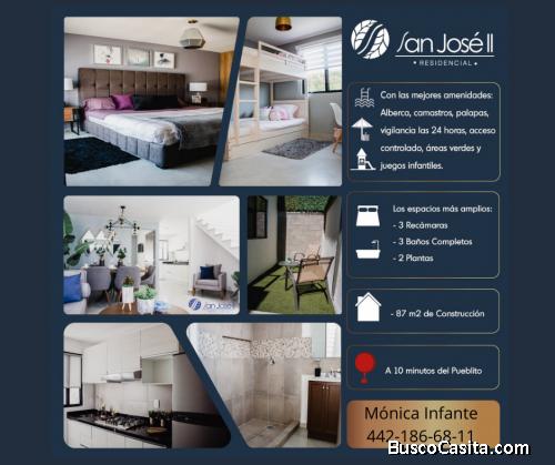 Estrena Casa Equipada con Recamara en Planta Baja