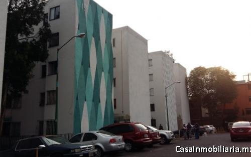 Rente depto en 5° piso, cerca de la UAM-X y SEMAR. AVAL NO INDISPENSABLE.