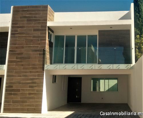 CASA NUEVA EN CONJUNTO CERRADO EN SAN ANDRES CHOLULA