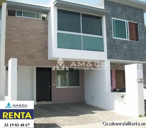 CASA EN RENTA MIRADOR DEL TESORO TLAQUEPAQUE JAL. $ 8,900.00