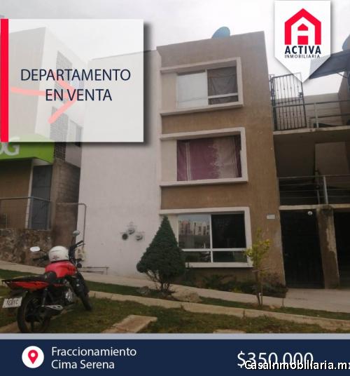 Departamento en venta en el Fraccionamiento Cima Serena, en El Salto