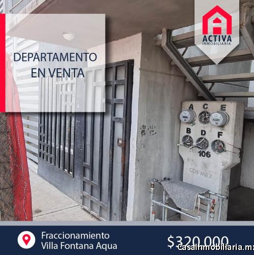 Departamento en venta en el Fraccionamiento Villa Fontana Aqua, Tlajomulco de Zúñiga