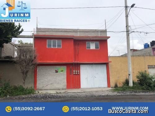 SE VENDE AMPLIA CASA EN CHALCO EDOMEX