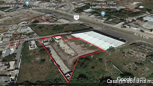 Terreno 3,979 m2 Tecamachalco Puebla altura Km 54.5