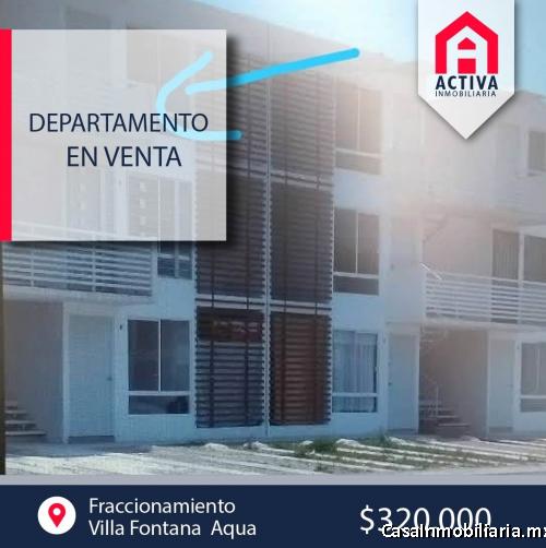 Departamento en Tlajomulco, Fraccionamiento Villa Fontana Aqua