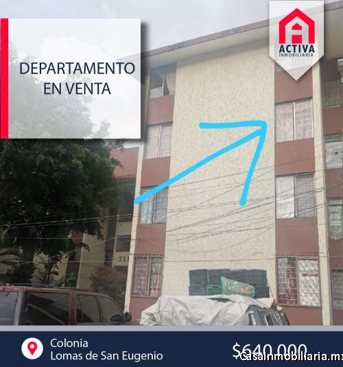 Departamento en la colonia Lomas de San Eugenio, Guadalajara
