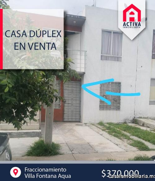 Dúplex planta baja en Villa Fontana Aqua en México