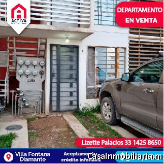 Departamento planta baja en Zapopan