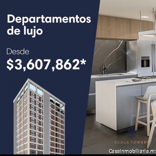 Departamentos de Lujo Preventa Scala Towers