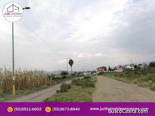 SE VENDE TERRENO EN BARRIO SAN SEBASTIAN CHALCO