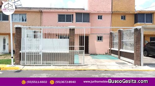 SE RENTA CASA EN LA CONCHITA CHALCO