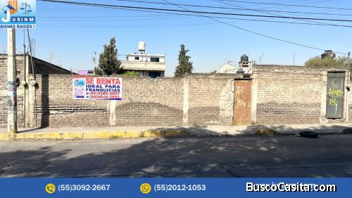 TERRENO EN RENTA IDEAL PARA FRANQUICIA