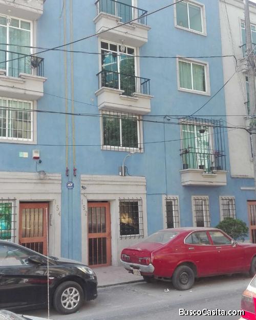 BONITO DEPARTAMENTO EXTERIOR EN VENTA EN LA COL. ESCANDON