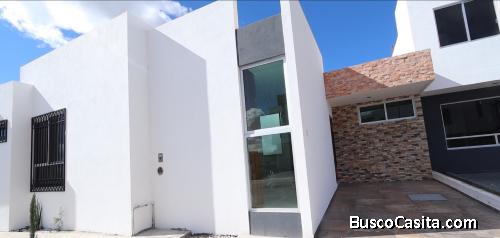 Casa nueva en coto privado de 1 niv 3 recamaras
