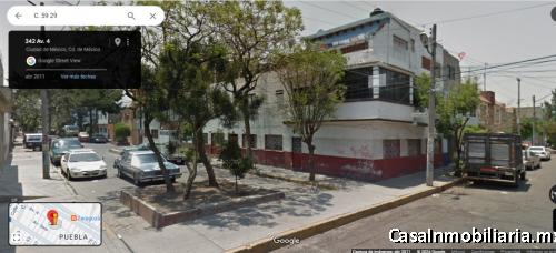 Terreno en venta Calle 59 Col. Puebla, V. Carranza