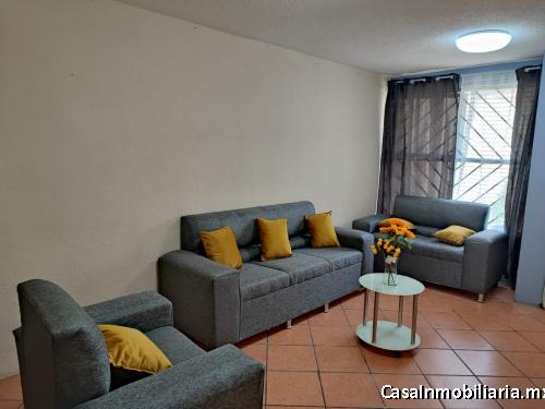 CASA AMUEBLADA EN RENTA COLINAS DEL LAGO CUAUTITLAN IZCALLI