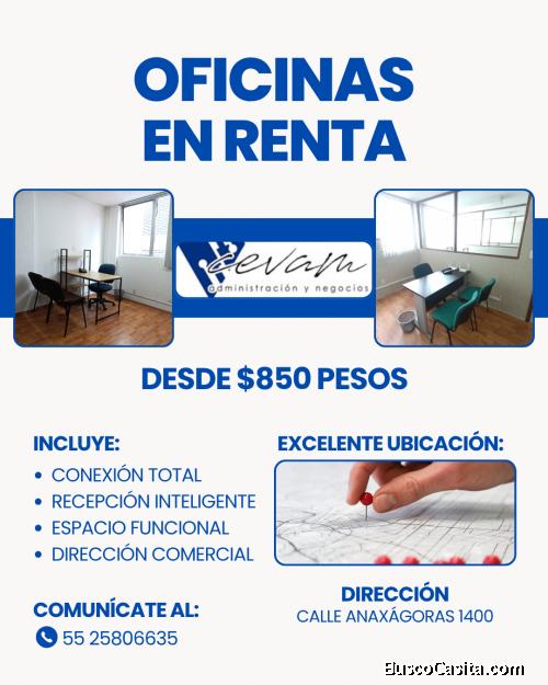 OFICINAS VIRTUALES A BAJO COSTO EN CDMX 