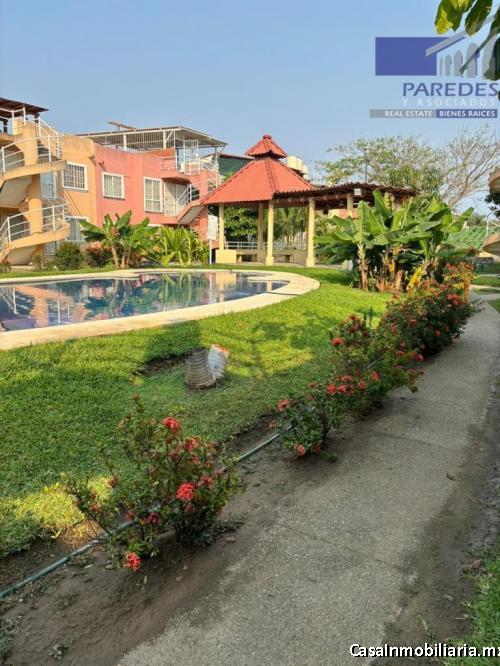 D207 Venta de Departamento en condominio 2  Recamaras Flamingos Ixtapa