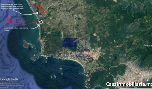 20 Hectareas en venta en colindancia con  Medanos de Ixtapa Zihuatanejo T519