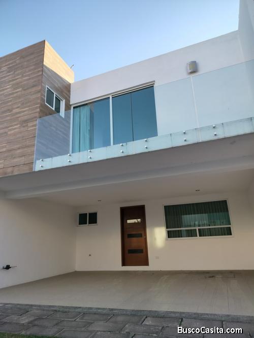 Casa Nueva en Renta en Residencial Vidalta en San Andres Cholula, Puebla. 
