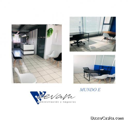 ALQUILER DE OFICINAS CERCA DE MUNDO E. 