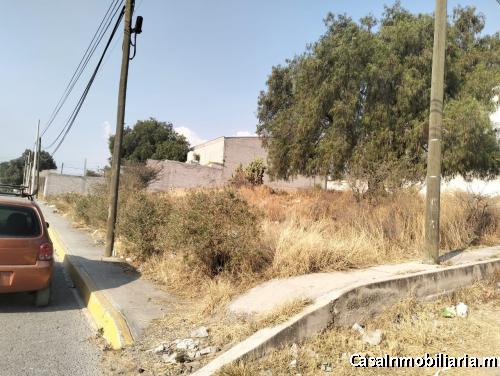 TERRENO EN VENTA EN ESQUINA EN SAN FRANCISCO ACUATLA