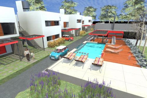 Vendo 100% pesos - casas 3 dorm. - condominio c/quincho y piscina