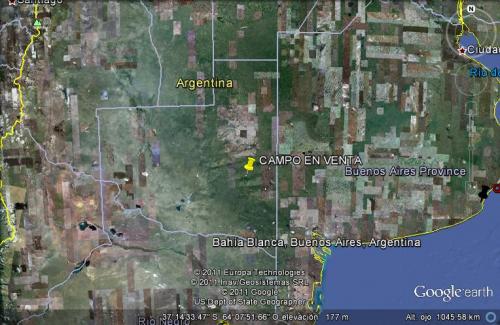 CAMPO 400HAS EN VENTA EN PROV. LA PAMPA