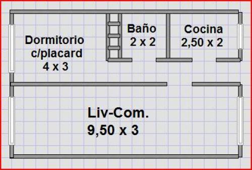Alquiler - 2 Amb - Apto Prof. - Caballito