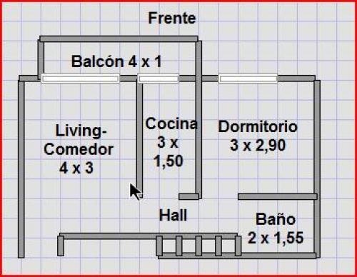 Alquiler - 2 Amb - Caballito