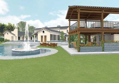 Villa y Lote en residencial privado en Club de Polo
