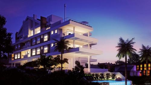 CANAJURÊ Vista Mar-FLORIANÓPOLIS-BRAZIL-Lujuoso Ap 2Dorm