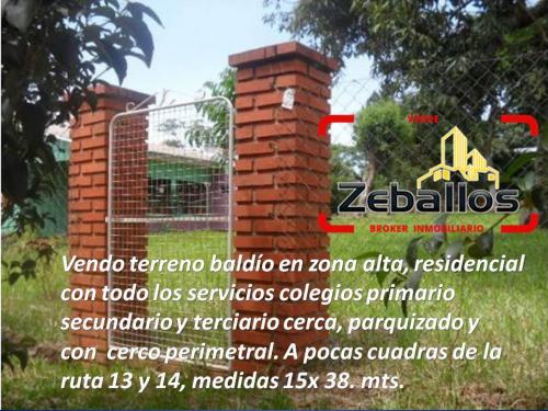 Vendo Terreno en San Vicente zona residencial.